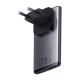 Baseus Travel Charger GaN5 Pro Type-C/USB 65W + Cable Type-C Black