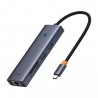 Baseus Multifunctional HUB Docking Station UltraJoy Series 7 in 1 Type-C to HDMI4K@60Hz+USB3.0+PD+RJ+ SD/TF3.0
