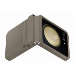 Samsung Flap Eco Leather Case Galaxy Z Flip5 Etoupe