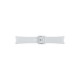 Samsung Galaxy Watch 5/6 Sport Band (M/L) Silver