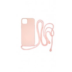 Vivid CrossBody Cover Apple iPhone 15 Plus Pink