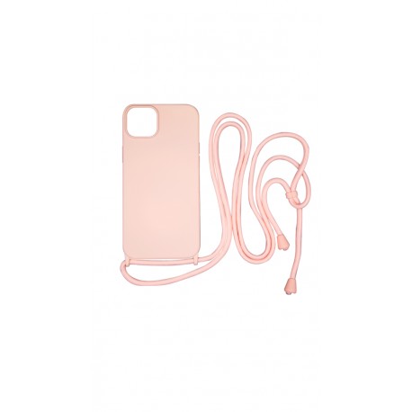 Vivid CrossBody Cover Apple iPhone 15 Plus Pink