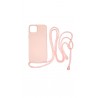 Vivid CrossBody Cover Apple iPhone 15 Plus Pink