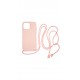 Vivid CrossBody Cover Apple iPhone 15 Pro Max Pink