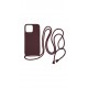 Vivid CrossBody Cover Apple iPhone 15 Pro Max Wine Red