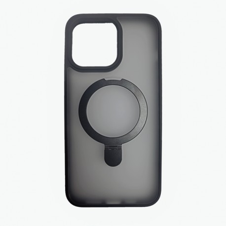 Vivid Magsafe Ring Stand Case Apple iPhone 15 Black