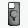 Vivid Magsafe Ring Stand Case Apple iPhone 15 Black