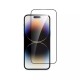 Vivid Full Face Tempered Glass Apple iPhone 15 Pro Max Black
