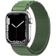Techsuit Watchband W037 Nylon strap Apple Watch Ultra2/Ultra1/SE/9/8/7/6/5/4 (49/45/44mm) - Army Green