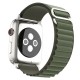 Techsuit Watchband W037 Nylon strap Apple Watch Ultra2/Ultra1/SE/9/8/7/6/5/4 (49/45/44mm) - Army Green