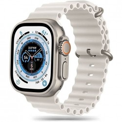 Tech-Protect Iconband Pro Silicone Strap Apple Watch Ultra2/Ultra1/SE/9/8/7/6/5/4 (49/45/44mm) - Beige