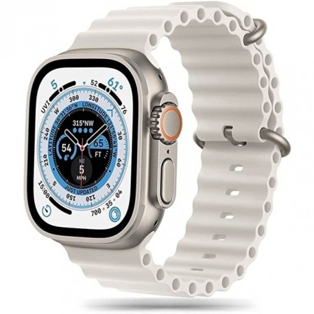 Tech-Protect Iconband Pro Silicone Strap Apple Watch Ultra2/Ultra1/SE/9/8/7/6/5/4 (49/45/44mm) - Beige