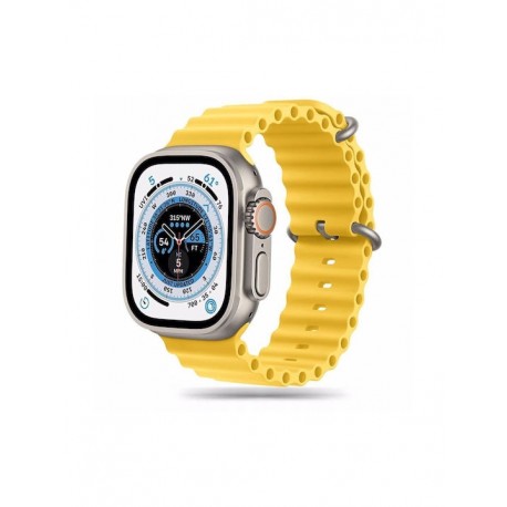 Tech-Protect Iconband Pro Silicone Strap Apple Watch Ultra2/Ultra1/SE/9/8/7/6/5/4 (49/45/44mm) - Yellow
