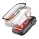 Tech-Protect Defense 360 Case + Glass Apple Watch 9 / 8 / 7 (45mm) - Titanium / Orange
