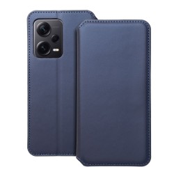 Dual Pocket Book Case Xiaomi Redmi Note 12 Pro+ 5G - Navy