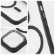 Matte Mag Cover case compatible with MagSafe for IPHONE 15 PRO MAX black