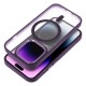 Matte Mag Cover case compatible with MagSafe for IPHONE 15 PRO purple