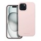 Roar Cloud-Skin Case - for iPhone 15 Light Pink