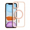 Matte Mag Cover case compatible with MagSafe for IPHONE 11 Pink
