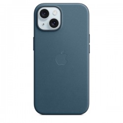 Apple iPhone 15 FineWoven Case with MagSafe Pacific Blue