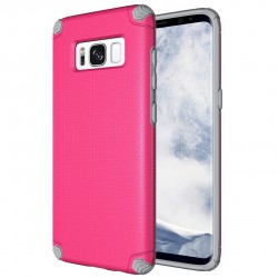 OEM Light Armor Case Rugged PC Cover Samsung Galaxy S8 - Pink