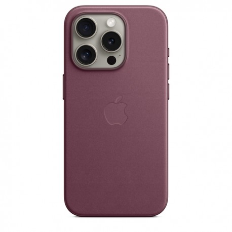 Apple iPhone 15 Pro FineWoven Case with MagSafe Mulberry