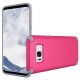 OEM Light Armor Case Rugged PC Cover Samsung Galaxy S8 Plus - Pink