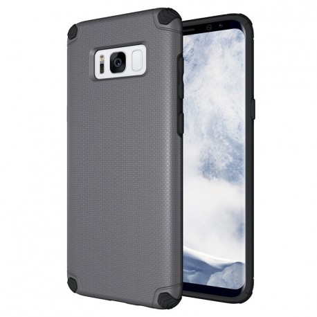 OEM Light Armor Case Rugged PC Cover Samsung Galaxy S8 Plus - Grey