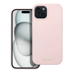 Roar Cloud-Skin Case - for iPhone 15 Plus Light Pink