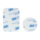 Metalplates for magnet car holder silver