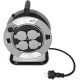 Navaris Cable Reel - 4  Schuko - 15m - Black