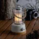 Navaris Rechargeable LED Latern - PowerBank 5000mAh  1 x USB-A - 12.6 x 12.6 x 23cm - White