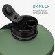 Navaris Water Jug - BPA Free - 2.2 L - Dark Green