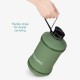 Navaris Water Jug - BPA Free - 2.2 L - Dark Green