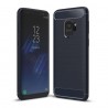 OEM Carbon Case Cover Flexible TPU Samsung Galaxy S9 - Blue
