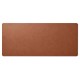 Spigen LD302 Velo - Premium Vegan Leather Desk Gaming Mouse Pad - Brown