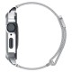 SPIGEN METAL FIT ”PRO” APPLE WATCH 4 / 5 / 6 / 7 / 8 / 9 / SE (44 / 45 MM) SILVER