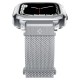 SPIGEN METAL FIT ”PRO” APPLE WATCH 4 / 5 / 6 / 7 / 8 / 9 / SE (44 / 45 MM) SILVER
