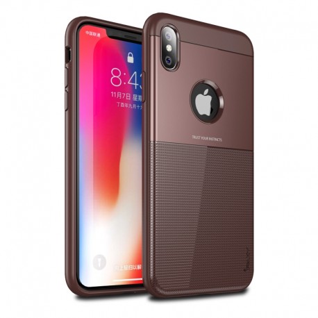 iPaky Shield case cover iPhone X/XS - Brown