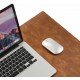 Rosso Element MouseMat  - Gaming PU Leather Mouse Pad  - XXL - 90 x 40 cm - Brown