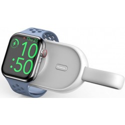 Veger W0102 Portable Charger for Apple Watch 1200mAh - 25W - White