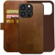 Rosso Element 2 in 1 Book Case Apple iPhone 15 Pro - Brown