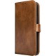 Rosso Element Book Case Apple iPhone 15 Pro - Brown