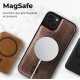Rosso Elite Book Case MagSafe Apple iPhone 15 Plus - Brown