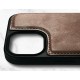 Rosso Elite Book Case MagSafe Apple iPhone 15 Plus - Brown