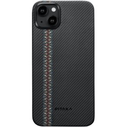 Pitaka Fusion Weaving MagEZ Case 4 MagSafe  Aramid Fiber Body Apple iPhone 15 Plus - 0.95mm - 600D - Rhapsody