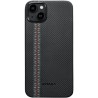 Pitaka Fusion Weaving MagEZ Case 4 MagSafe  Aramid Fiber Body Apple iPhone 15 Plus - 0.95mm - 600D - Rhapsody