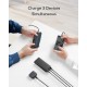 Vrurc PowerBank W1146 - 2 x USB - 1 x Type-C - 10000mAh - 20W - Black