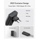 Vrurc PowerBank W1146 - 2 x USB - 1 x Type-C - 10000mAh - 20W - Black