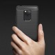 OEM Carbon Case Flexible Cover TPU Huawei Mate 20 - Black